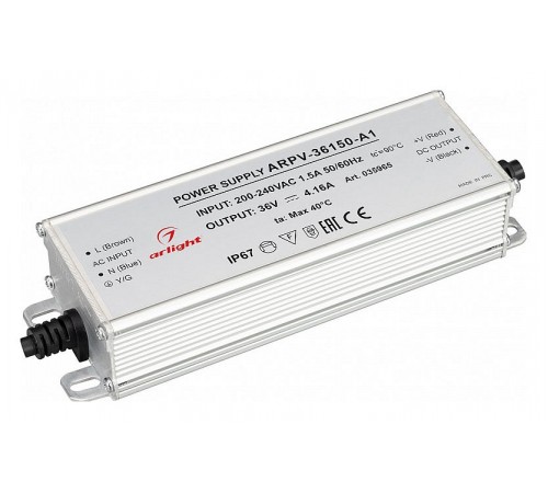 Блок питания с проводом Arlight 035965 ARPV