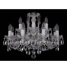 Подвесная люстра Bohemia Ivele Crystal 1402/8_4/195/Ni 1402