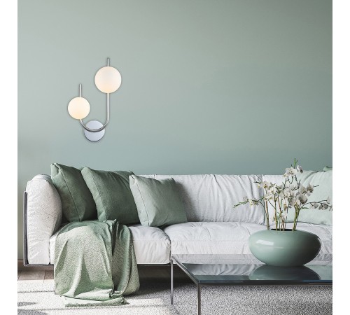 Бра Escada 642/2A Silver Sphere