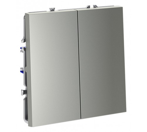 Выключатель двухклавишный без рамки Voltum VLS020105 S70