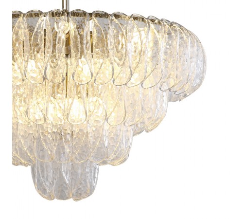 Подвесная люстра Indigo 12034/15P Brass Dalia