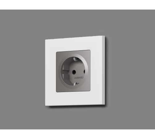 Накладка для розетки с заземлением Ambrella Volt AP5060 Quant