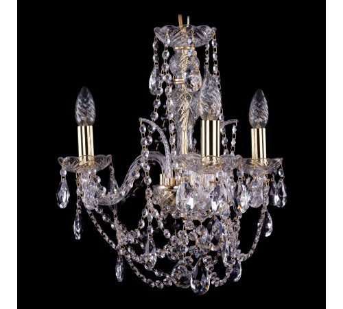 Подвесная люстра Bohemia Ivele Crystal 1411/3/141/G 1411