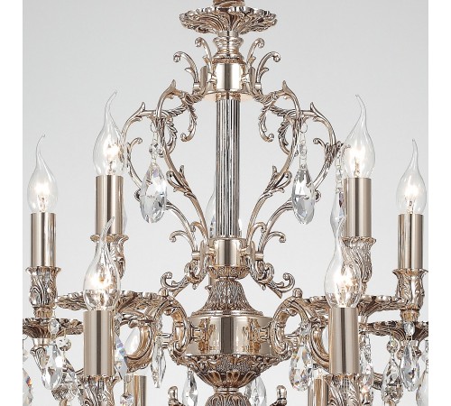 Подвесная люстра Lucia Tucci BARLETTA 1730.15 coffe gold Barletta