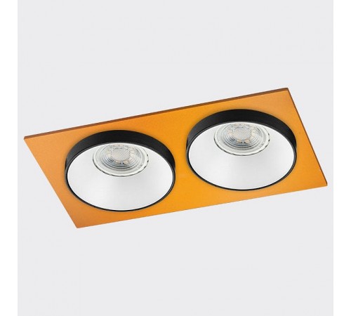 Рамка на 2 светильника Italline SP 02 gold SP