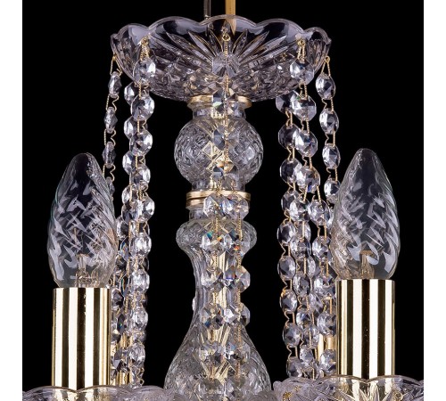 Подвесная люстра Bohemia Ivele Crystal 1402/8/141/G 1402