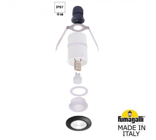 Встраиваемый светильник Fumagalli 2L0.000.000.AXZ1L Teresa