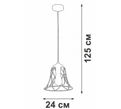 Подвесной светильник Vitaluce V2869-1/1S V2869
