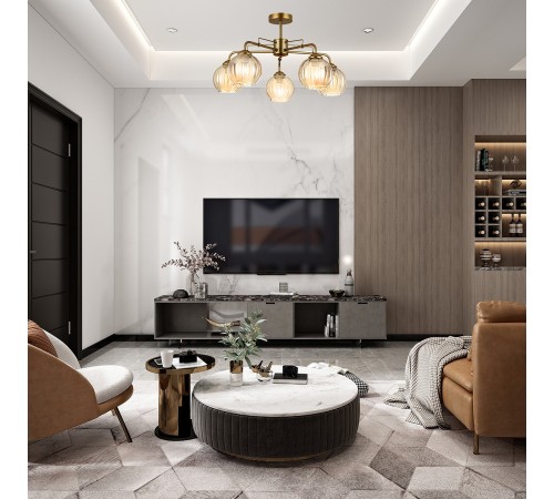 Люстра на штанге Escada 1135/5P Clever