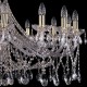 Подвесная люстра Bohemia Ivele Crystal 1413/16/400/G 1413