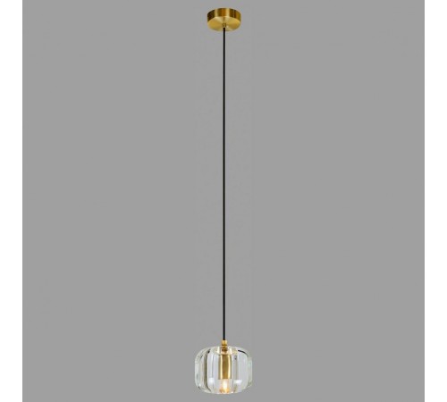 Подвесной светильник Belfast 6214-1 BR CL Pansy