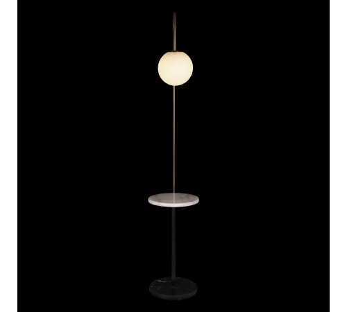 Стол журнальный с торшером Loft it 10145 Black Sonni