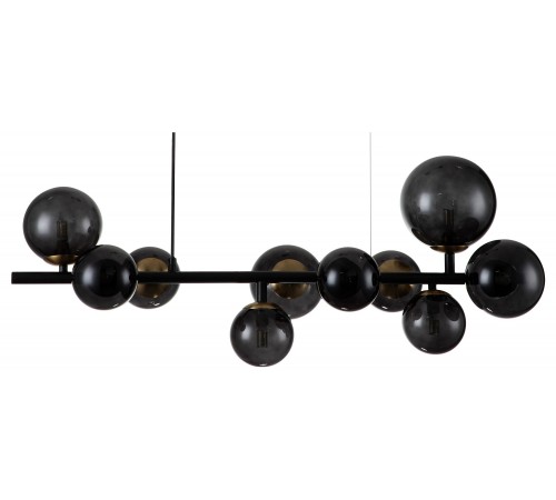 Подвесная люстра Indigo 11018/10P Black Molecola