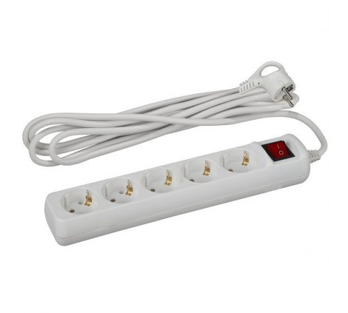 Удлинитель с выключателем Эра Б0035758 UX-5es