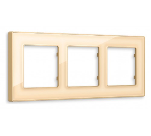 Рамка на 3 поста Ambrella Volt AF580603 Arctic