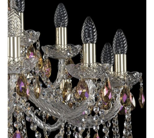 Подвесная люстра Bohemia Art Classic 11.25.12+6.300.Gd.Sp.K777 11.25