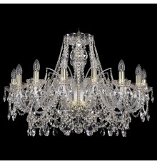 Подвесная люстра Bohemia Ivele Crystal 1411/16/300/G 1411