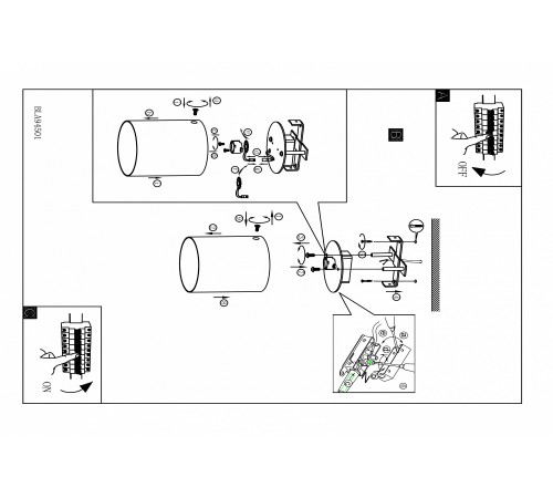 Накладной светильник Eglo 94503 Polasso