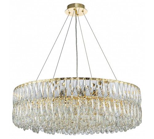 Подвесная люстра Indigo 12050/18P Gold Vortice