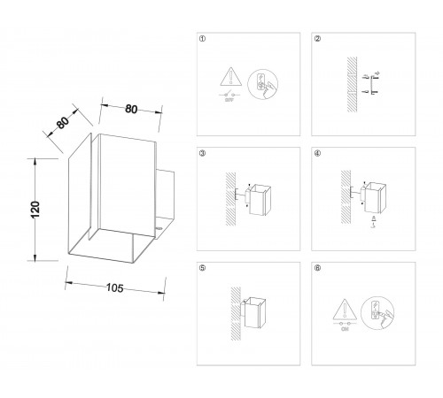 Накладной светильник Ambrella Light TN5118 TN