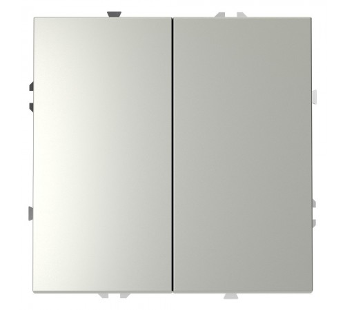 Выключатель двухклавишный без рамки Voltum VLS020105 S70