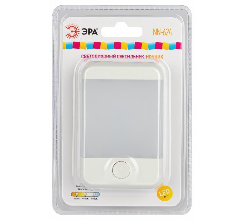 Ночник Эра NN-624-SW-W
