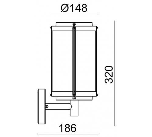 Светильник на штанге Escada 30003W/03 30003