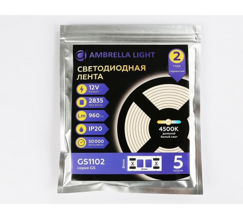 Лента светодиодная Ambrella Light GS1102 GS