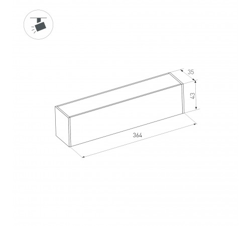 Встраиваемый светильник Arlight 034998 MAG-45