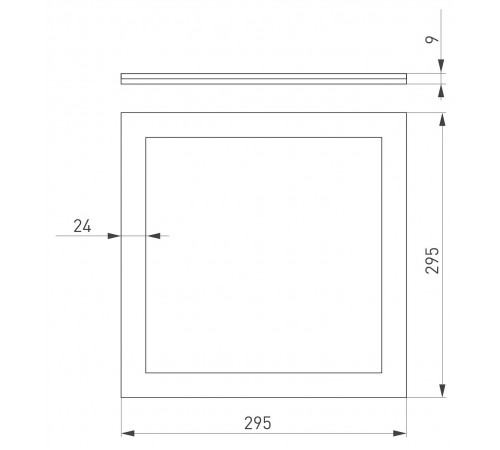Светильник для потолка Армстронг Arlight 043550 INTENSO