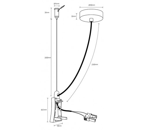 Подвес Mantra 7557 Hanok