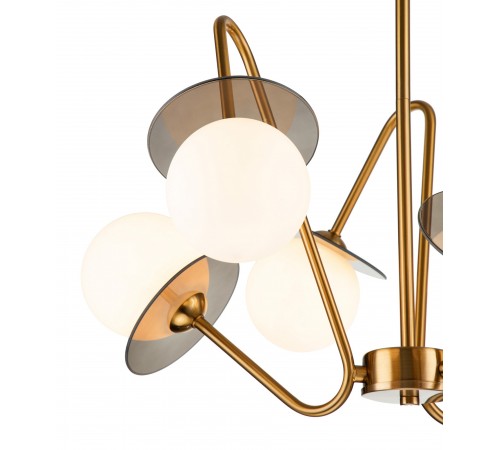 Люстра на штанге Indigo 11020/6R Brass Jazz