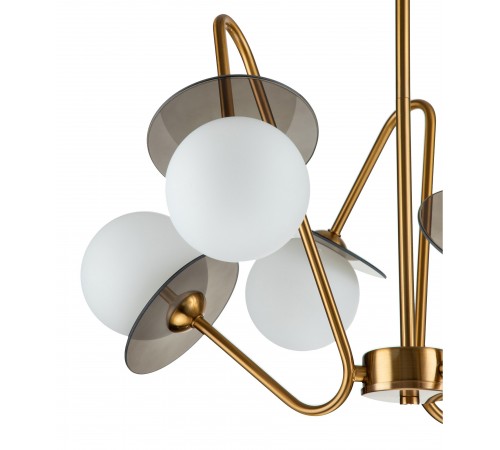 Люстра на штанге Indigo 11020/6R Brass Jazz