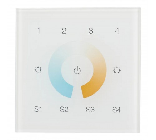 Панель-регулятора ЦТ сенсорный встраиваемый Arlight 037198 INTELLIGENT