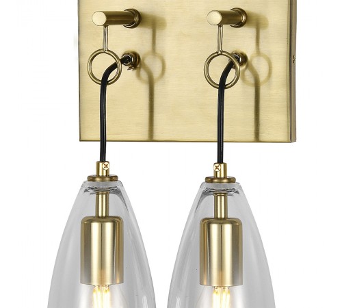 Бра Indigo 11064/2W Clear Goccia