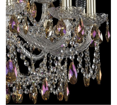 Подвесная люстра Bohemia Art Classic 11.25.12+6.300.Gd.Sp.K777 11.25
