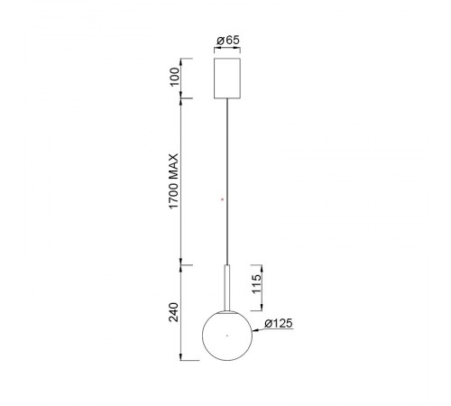 Подвесной светильник Mantra 8887 Puebla