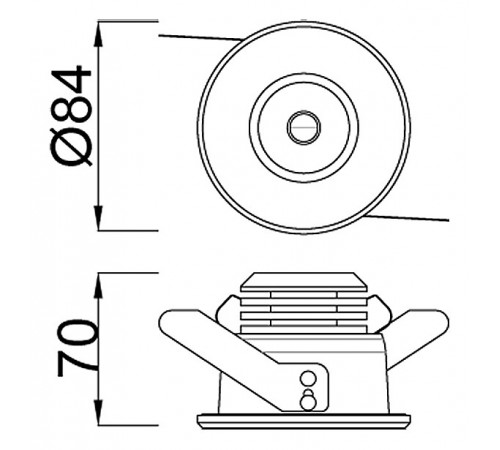 Встраиваемый светильник Mantra C0082 Cies