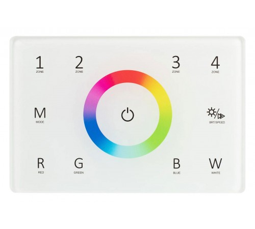 Панель-регулятора цвета RGBW  сенсорный встраиваемый Arlight 028404 SMART
