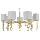 Подвесная люстра Indigo 13026/7P Gold Amali