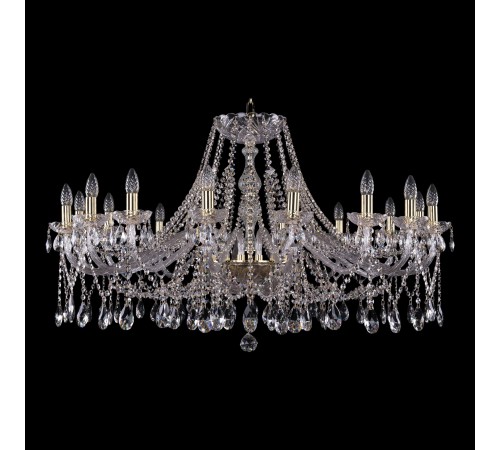 Подвесная люстра Bohemia Ivele Crystal 1413/16/400/G 1413