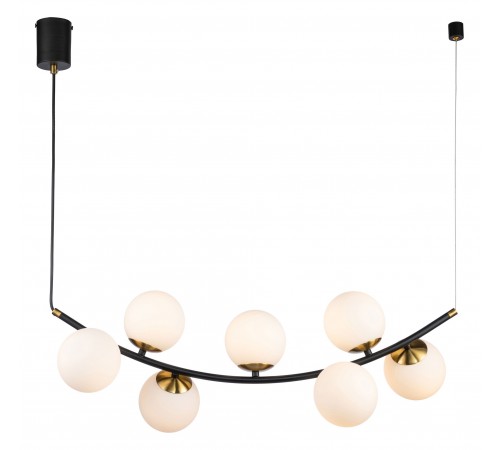 Подвесной светильник Indigo 11002/7P Black Nuvole