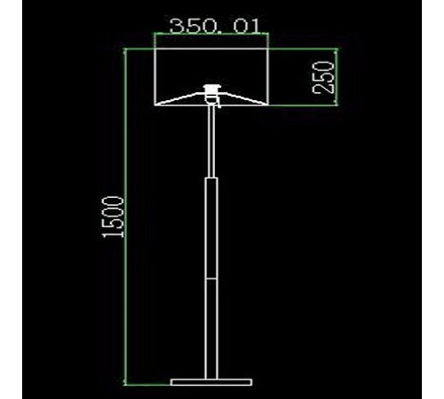 Торшер Lucia Tucci Pelle Bianca F2010.1 Pelle Bianca 2