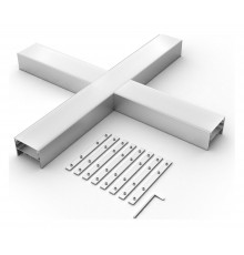 Соединитель угловой X-образный накладной Arlight 030118 S-LUX