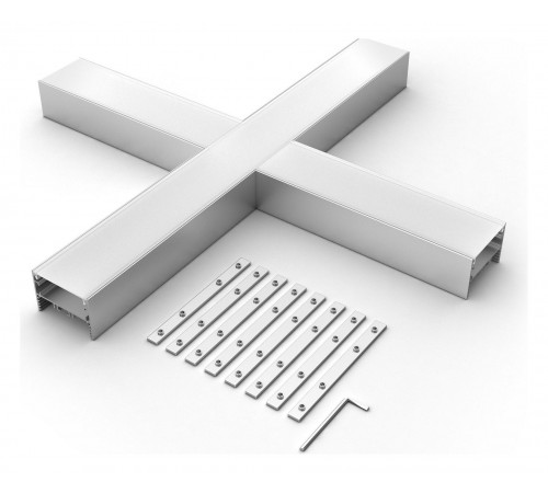 Соединитель угловой X-образный накладной Arlight 030118 S-LUX