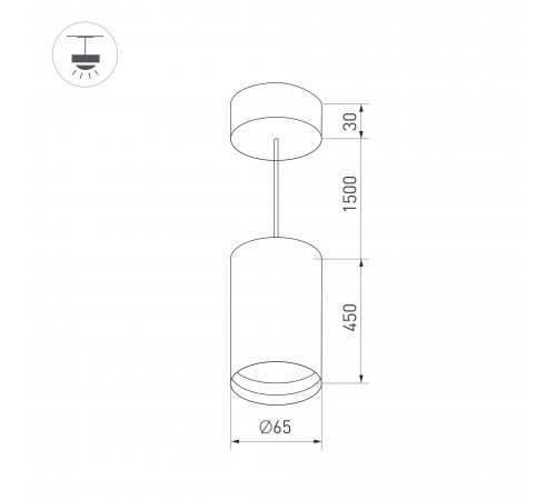 Подвесной светильник Arlight 024443(1) POLO