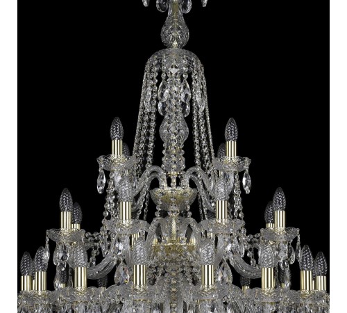 Подвесная люстра Bohemia Art Classic 11.11.16+8+4.300.3d.XL-128.Gd.Sp 11.11