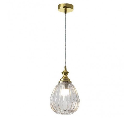 Подвесной светильник Newport 6142/S gold/clear 6140