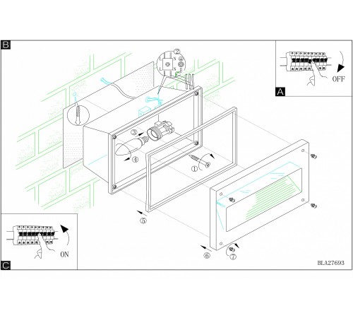Встраиваемый светильник Eglo 88575 Zimba