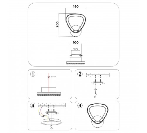 Бра Ambrella Light FA9557 FA